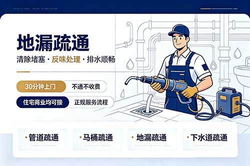 什邡地漏疏通
